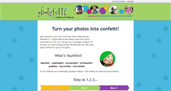 Desktop Screenshot of photofetti.com